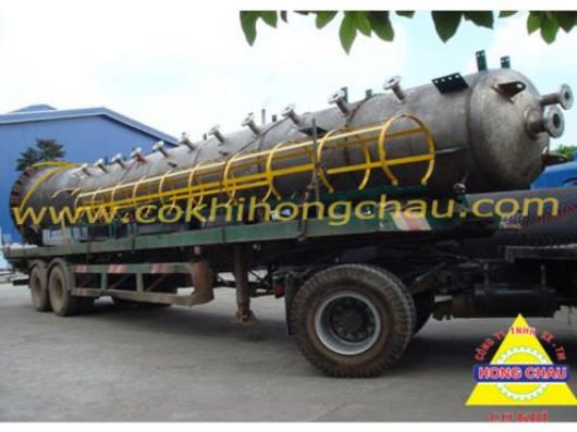 Quá trình vận chuyển tháp lọc dầu