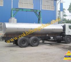 Bồn xe inox 20M3