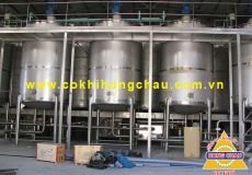 Cấu Tạo Bồn Khuấy Thực Phẩm