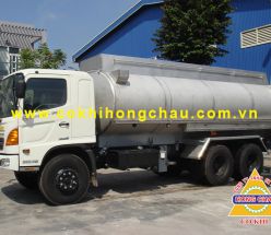 Bồn xe inox 16M3