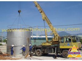 Lắp đặt bồn trụ và nhà xưởng