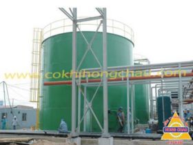 Lắp đặt bồn và sàn thao tác